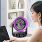 📢📢50% OFF !! ❄️Turbo Air Circulation Desk Fan | 100-Speed Stepless Adjustment & 100° Wide Oscillation | Whisper-Quiet USB Cooling Fan with LED Timer for Bedroom & Office