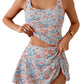 💃Women's Two Piece Tummy Control Tie Knot Swimsuit