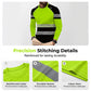 👕 LIMITED-TIME 60% OFF! ✨ High-Vis Active Long Sleeve Shirt | Breathable Moisture-Wicking Top with Striking 3D Print for Outdoor Work & Sports