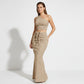🌸 50% OFF NOW! Women's Coordinated Two-Piece Summer Set | Lengthening Vertical Stripe Crop Top & Clever High-Waisted Maxi Skirt (S-5XL) 👑
