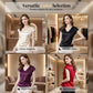 📢 Mid-Season Sale: 50% off⏰Women's Solid Color Silky V-Neck Tank Top