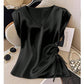 📢 Mid-Season Sale: 50% off⏰Women's Solid Color Silky V-Neck Tank Top