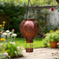 Solar-Powered Hot Air Balloon Lantern | Magical Garden Projection Light – Weatherproof Vintage Bronze Hanging Decor