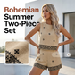 🌞Women's Bohemian Linen Blend Two-Piece Set🌺