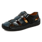 🎁2026 New Arrivals 50% OFF💥Men's Closed-Toe Beach Sandals – Breathable, Cushioned, Hook-and-Loop 🌊