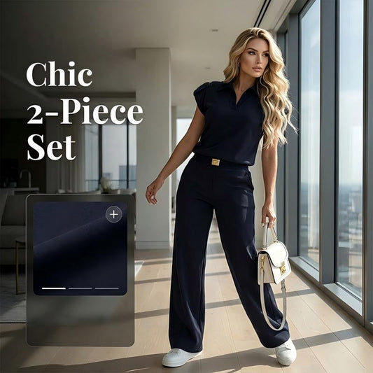 📢 Mid-Season Sale: 50% off – for a limited time only ⏰Women's Casual Top & Pants 2-Piece Set