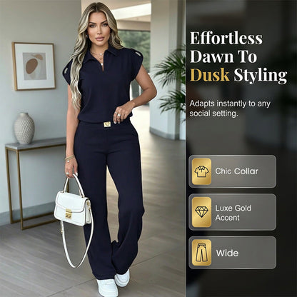 📢 Mid-Season Sale: 50% off – for a limited time only ⏰Women's Casual Top & Pants 2-Piece Set