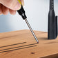 📢📢50% OFF !!Extra Long Nib Deep Hole Marker Pen | Waterproof Quick-Dry Industrial Sharpie with Built-in Ruler & Pocket Clip for Wood, Metal & Construction