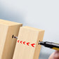 📢📢50% OFF !!Extra Long Nib Deep Hole Marker Pen | Waterproof Quick-Dry Industrial Sharpie with Built-in Ruler & Pocket Clip for Wood, Metal & Construction