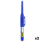 📢📢50% OFF !!Extra Long Nib Deep Hole Marker Pen | Waterproof Quick-Dry Industrial Sharpie with Built-in Ruler & Pocket Clip for Wood, Metal & Construction