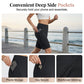 📢Last Day 50% OFF !! 👖Women's High-Rise Stretch Walking Shorts | 4-Way Stretch Active Biker Shorts with Deep Pockets