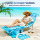 📢50% OFF !! ⏰2-in-1 Beach Chair Cover & Shoulder Bag | Ultra-Absorbent Microfibre Towel with Storage Pockets for Sun Loungers