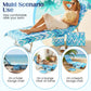 📢50% OFF !! ⏰2-in-1 Beach Chair Cover & Shoulder Bag | Ultra-Absorbent Microfibre Towel with Storage Pockets for Sun Loungers