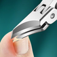 LIMITED-TIME 50% OFF! ✨Professional Ingrown Nail Clipper | Heavy-Duty Stainless Steel Cuticle Nipper with Splash-Proof Catcher for Thick Nails