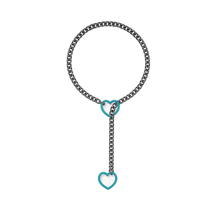 💎 50% OFF NOW! ⏰ Modern Lariat Heart Pendant Necklace – Minimalist design & adjustable chain – Perfect for gifting or daily elegance – sleek and meaningful ❤️