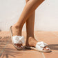 🔥While Supplies Last 50% OFF!🎉Women's Elegant Bow Flat Sandals | Premium Comfortable Slip-On Footwear for Beach Holidays & Smart Casual Summer Wear
