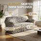 ⏰High-Stretch Sofa Slipcover – Ruffled Hem & Full Protection