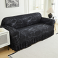 ⏰High-Stretch Sofa Slipcover – Ruffled Hem & Full Protection
