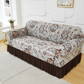 ⏰High-Stretch Sofa Slipcover – Ruffled Hem & Full Protection