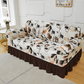 ⏰High-Stretch Sofa Slipcover – Ruffled Hem & Full Protection