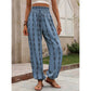👖 50% OFF NOW! 🌸 Women's Flowy High Waist Lantern Pants | Breathable Boho Smocked Trousers for Summer Holiday & Casual Wear🌿