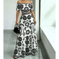 🏆LAST DAY SALE 50% OFF🔥Women's Elegant Off-the-Shoulder Maxi Dress | Floral Tiered Holiday Dress with Waist Cutout for Summer Holidays