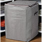 LIMITED-TIME 50% OFF! ✨3-Piece Houndstooth Storage Bags | Large Collapsible Wardrobe Organiser for Bedding, Quilts & Seasonal Clothes