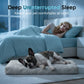 ❄️Instant Cooling Pet Mat | Scratch-Resistant Waterproof Dog Bed | Non-Toxic Summer Rest Pad for Cats & Dogs 🐾 Easy Wipe Clean 💧 Deep Restful Sleep ✨