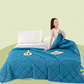 ⏳Limited-time 50% off | Cooling Summer Quilt | Lightweight Breathable Bed Blanket with Advanced Thermal Fibres | Reversible Dual-Tone AC Comforter
