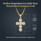 🔥Buy 1 Get 1 Free🔥Women's Dazzling Zircon Cross Pendant Necklace | Premium Cubic Zirconia Statement Jewelry for Daily Wear