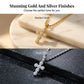 🔥Buy 1 Get 1 Free🔥Women's Dazzling Zircon Cross Pendant Necklace | Premium Cubic Zirconia Statement Jewelry for Daily Wear