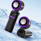 ❄️🌬️ 50% OFF!| Portable Neck Fan with Semiconductor Ice Cooling Plate | 3600mAh Foldable Personal Air Conditioner | LED Display & Type-C Charging