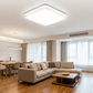 💡Exclusive 50% OFF | Modern Minimalist LED Ceiling Light | Eye-Caring Square Flush Mount Fixture | 3-Color Dimmable Ceiling Lamp for Living Room, Kitchen & Study