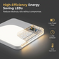 💡Exclusive 50% OFF | Modern Minimalist LED Ceiling Light | Eye-Caring Square Flush Mount Fixture | 3-Color Dimmable Ceiling Lamp for Living Room, Kitchen & Study