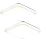 💡Exclusive 50% OFF | Modern Minimalist LED Ceiling Light | Eye-Caring Square Flush Mount Fixture | 3-Color Dimmable Ceiling Lamp for Living Room, Kitchen & Study
