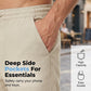 🏆SALE 60% OFF| Men's Breathable Linen Lounge Pants | Ultra-Soft Tropical Summer Trousers with Adjustable Drawstring | Relaxed Fit Beach & Holiday Wear