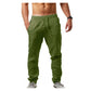 🏆SALE 60% OFF| Men's Breathable Linen Lounge Pants | Ultra-Soft Tropical Summer Trousers with Adjustable Drawstring | Relaxed Fit Beach & Holiday Wear