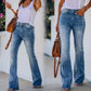 Exclusive 50% OFF | Women's Bootcut Jeans with Tummy Control | 4-Way Stretch Mid-Rise Butt-Lift Denim | Slimming & Flattering Wash