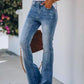 Exclusive 50% OFF | Women's Bootcut Jeans with Tummy Control | 4-Way Stretch Mid-Rise Butt-Lift Denim | Slimming & Flattering Wash
