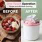 Exclusive 50% OFF | Automatic Ice Cream Maker | 1.6L Large Capacity Gelato & Sorbet Machine | One-Touch Frozen Yogurt Maker for Family