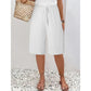 Exclusive 50% OFF | Women's Wide Leg Trousers | Adjustable Drawstring & Breathable Summer Pants | Lightweight Casual Palazzo Trousers for Holiday & Everyday