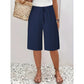 Exclusive 50% OFF | Women's Wide Leg Trousers | Adjustable Drawstring & Breathable Summer Pants | Lightweight Casual Palazzo Trousers for Holiday & Everyday