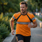 Exclusive 50% OFF | Men's 3-Pack Cooling Activewear Shirts | Breathable Moisture-Wicking Gym Tops | Dynamic Contrast Short Sleeve T-Shirts for Running & Training