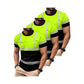 Exclusive 50% OFF | Men's 3-Pack Cooling Activewear Shirts | Breathable Moisture-Wicking Gym Tops | Dynamic Contrast Short Sleeve T-Shirts for Running & Training