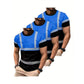Exclusive 50% OFF | Men's 3-Pack Cooling Activewear Shirts | Breathable Moisture-Wicking Gym Tops | Dynamic Contrast Short Sleeve T-Shirts for Running & Training