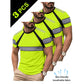 Exclusive 50% OFF | Men's 3-Pack Cooling Activewear Shirts | Breathable Moisture-Wicking Gym Tops | Dynamic Contrast Short Sleeve T-Shirts for Running & Training