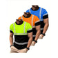 Exclusive 50% OFF | Men's 3-Pack Cooling Activewear Shirts | Breathable Moisture-Wicking Gym Tops | Dynamic Contrast Short Sleeve T-Shirts for Running & Training