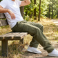 🔥Now 50% off！👖Men's Cargo Trousers | Multi-Pocket Utility Pants with Elastic Waist | Breathable Straight-Leg Work & Casual Trousers
