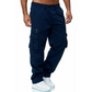 🔥Now 50% off！👖Men's Cargo Trousers | Multi-Pocket Utility Pants with Elastic Waist | Breathable Straight-Leg Work & Casual Trousers