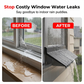 🚪 BUY 2 GET 1 FREE!|Window Rain Guard Weather Stripping | 135° Angled Water Deflector & Leak Stopper | Self-Adhesive Waterproof Seal for Home & Sills 🌧️✨